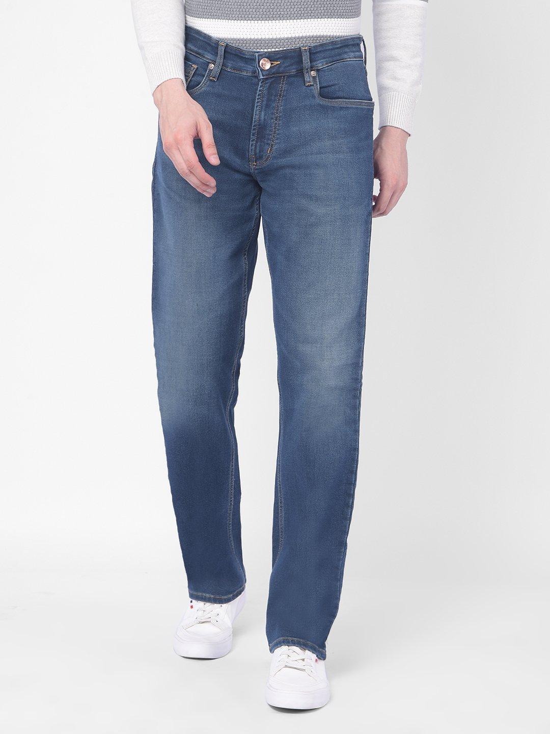 Men's Relaxed Fit Rigid Jeans | Boohoo UK